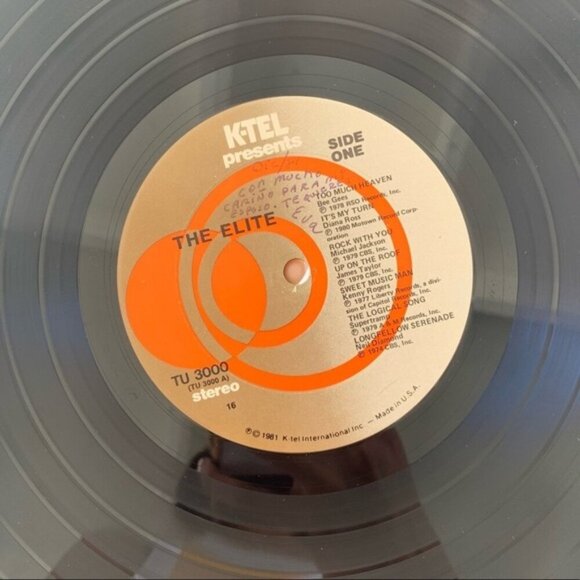 The Elite 12 Inch Vinyl Record Album 1981 Bee Gees Michael Jackson ABBA - Picture 6 of 11